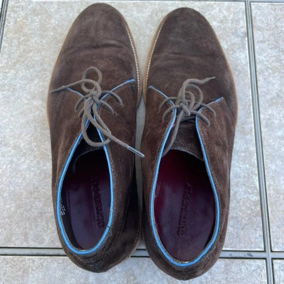 Suitsupply brown suede men boot